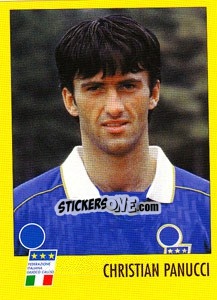 Sticker Christian Panucci - AZZURRI CON IP 1982-1998 n. P22 - Merlin