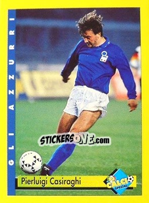 Sticker Pierluigi Casiraghi - Calcio Cards 1992-1993 n. 5 - Merlin