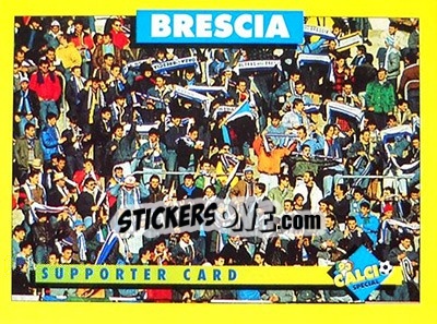 Figurina Brescia - Calcio Cards 1992-1993 - Merlin