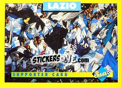 Figurina Lazio - Calcio Cards 1992-1993 - Merlin