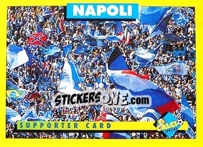Sticker Napoli - Calcio Cards 1992-1993 - Merlin