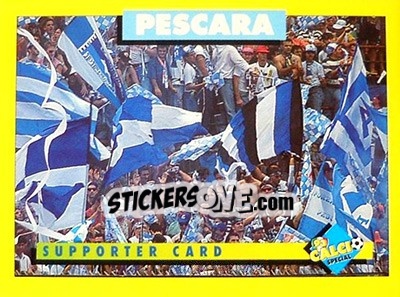 Sticker Pescara - Calcio Cards 1992-1993 - Merlin