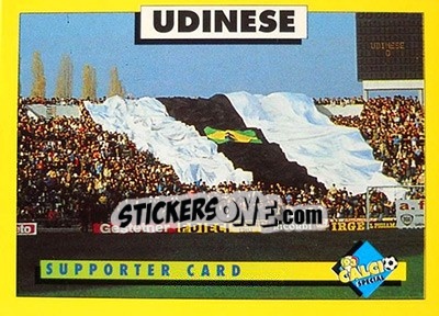 Figurina Udinese - Calcio Cards 1992-1993 - Merlin