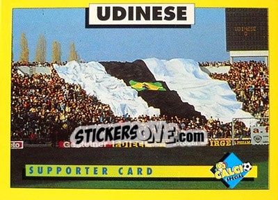 Sticker Udinese - Calcio Cards 1992-1993 n. 54 - Merlin