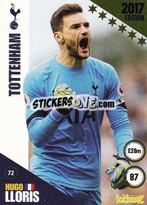 Cromo Hugo Lloris - Football Cards 2017 - Kickerz