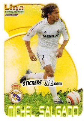Sticker M. Salgado - Crystal Cards 2006-2007 n. 22 - Mundicromo