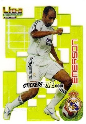 Sticker Emerson - Crystal Cards 2006-2007 n. 28 - Mundicromo
