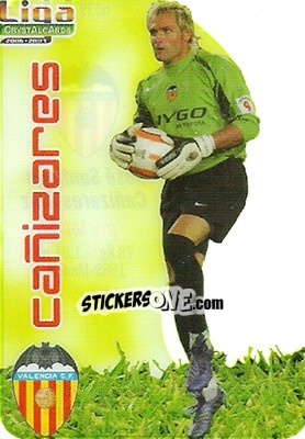 Sticker Cañizares - Crystal Cards 2006-2007 - Mundicromo