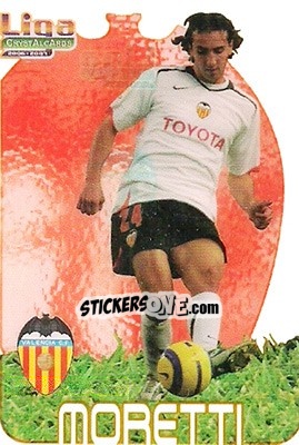 Sticker Moretti - Crystal Cards 2006-2007 n. 40 - Mundicromo