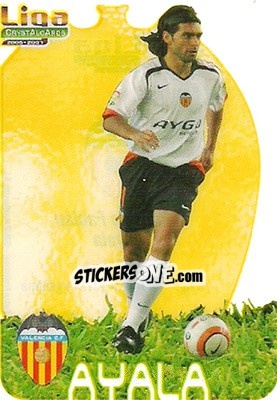 Sticker Ayala - Crystal Cards 2006-2007 n. 41 - Mundicromo