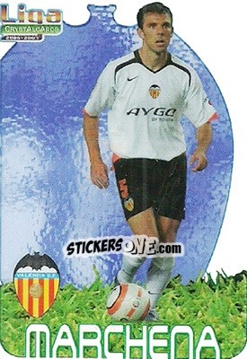 Sticker Marchena - Crystal Cards 2006-2007 - Mundicromo
