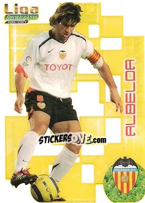 Sticker Albelda - Crystal Cards 2006-2007 n. 45 - Mundicromo