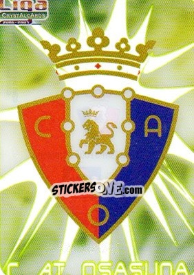 Sticker Escudo - Crystal Cards 2006-2007 n. 55 - Mundicromo