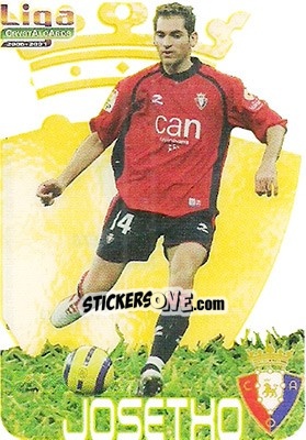 Sticker Josetxo - Crystal Cards 2006-2007 n. 61 - Mundicromo