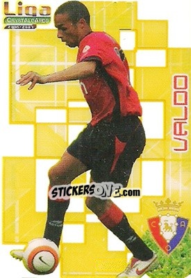 Sticker Valdo - Crystal Cards 2006-2007 - Mundicromo