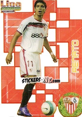 Sticker Renato - Crystal Cards 2006-2007 - Mundicromo