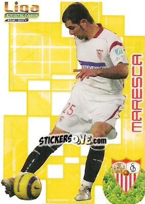 Sticker Maresca - Crystal Cards 2006-2007 n. 84 - Mundicromo