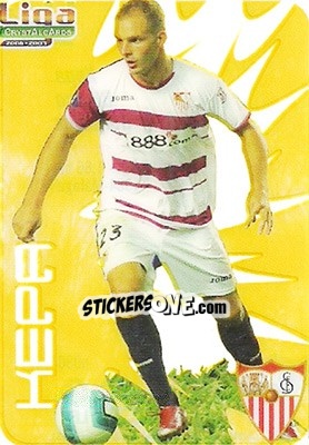 Sticker Kepa - Crystal Cards 2006-2007 - Mundicromo