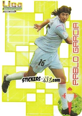 Sticker P. Garcia - Crystal Cards 2006-2007 - Mundicromo