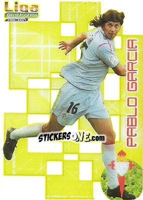 Sticker P. Garcia - Crystal Cards 2006-2007 n. 98 - Mundicromo
