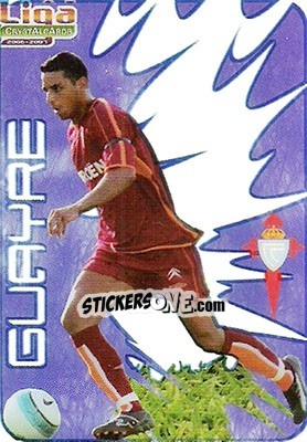 Sticker Guayre - Crystal Cards 2006-2007 - Mundicromo