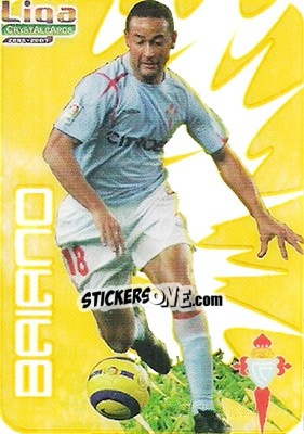 Sticker Baiano - Crystal Cards 2006-2007 - Mundicromo
