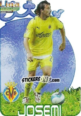 Sticker Josemi - Crystal Cards 2006-2007 - Mundicromo