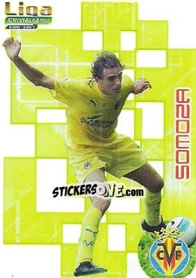 Sticker Somoza - Crystal Cards 2006-2007 n. 117 - Mundicromo