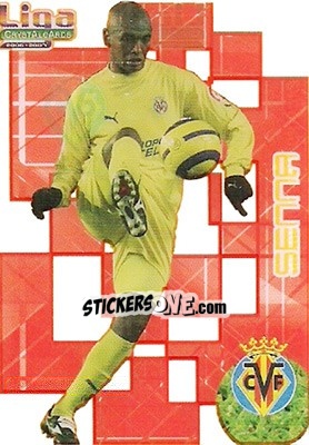 Sticker Senna - Crystal Cards 2006-2007 n. 118 - Mundicromo
