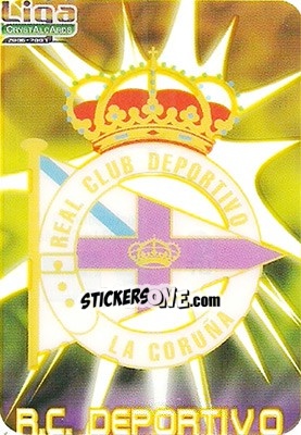 Sticker Escudo - Crystal Cards 2006-2007 - Mundicromo