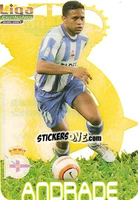 Sticker Andrade - Crystal Cards 2006-2007 - Mundicromo