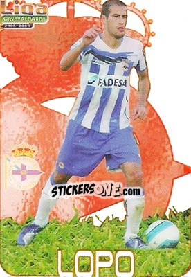 Cromo Lopo - Crystal Cards 2006-2007 n. 134 - Mundicromo