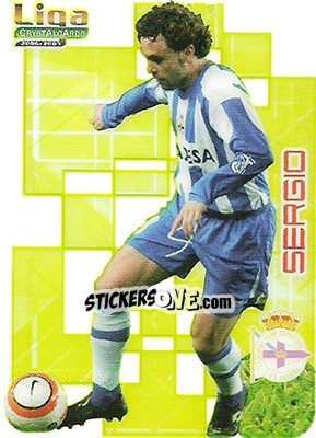 Sticker Sergio - Crystal Cards 2006-2007 n. 137 - Mundicromo