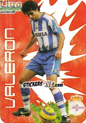 Sticker Valeron - Crystal Cards 2006-2007 n. 138 - Mundicromo
