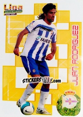 Sticker Juan Rodriguez - Crystal Cards 2006-2007 n. 139 - Mundicromo