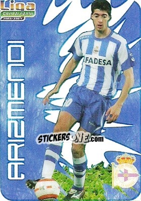 Sticker Arizmendi - Crystal Cards 2006-2007 n. 140 - Mundicromo