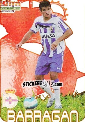 Sticker Barragan - Crystal Cards 2006-2007 n. 142 - Mundicromo