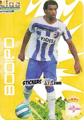 Sticker Bodipo - Crystal Cards 2006-2007 - Mundicromo