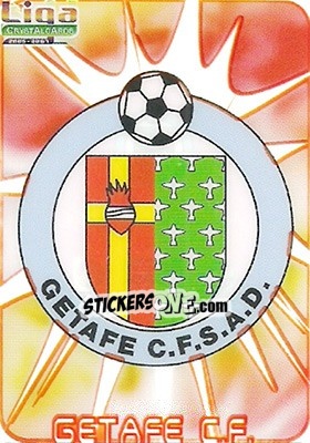 Sticker Escudo - Crystal Cards 2006-2007 - Mundicromo