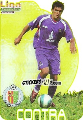 Sticker Contra - Crystal Cards 2006-2007 n. 148 - Mundicromo