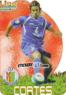 Sticker Cortes - Crystal Cards 2006-2007 n. 149 - Mundicromo