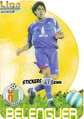 Sticker Belenguer - Crystal Cards 2006-2007 n. 150 - Mundicromo