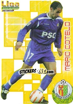 Sticker Mario Cotelo - Crystal Cards 2006-2007 n. 154 - Mundicromo