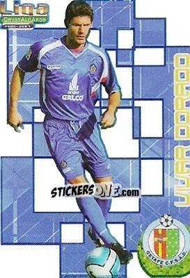 Sticker V. Dorado - Crystal Cards 2006-2007 - Mundicromo