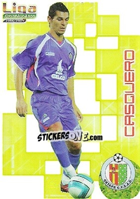 Sticker Casquero - Crystal Cards 2006-2007 n. 156 - Mundicromo