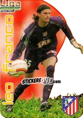 Sticker Leo Franco - Crystal Cards 2006-2007 n. 165 - Mundicromo