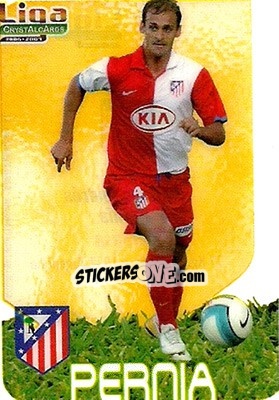 Figurina Pernia - Crystal Cards 2006-2007 n. 167 - Mundicromo