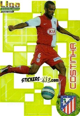 Sticker Costinha - Crystal Cards 2006-2007 n. 173 - Mundicromo