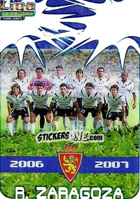 Figurina Alineacion - Crystal Cards 2006-2007 n. 182 - Mundicromo