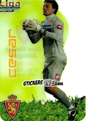 Sticker Cesar - Crystal Cards 2006-2007 - Mundicromo